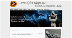 Desktop Screenshot of dreamspiritwargaming.com